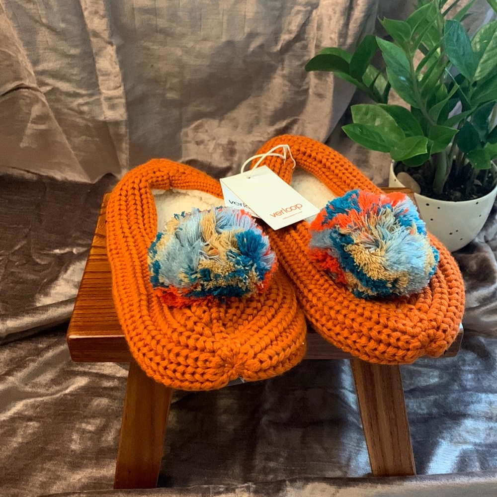 Verloop Pom Knit Slippers